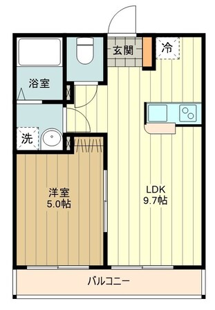 フルセイル西八王子Iの物件間取画像